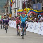 Hárold Tejada celebra en Santa Rosa de Viterbo y es el nuevo líder del Tour Colombia 2024