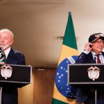 Presidentes Luiz Inácio Lula da Silva y Gustavo Petro.Foto Presidencia