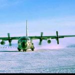 Transporte militar el C-130 Hércules FAC 1005
