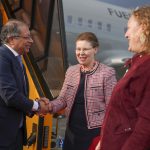 Inició la visita oficial del presidente Gustavo Petro a Estocolmo Suecia, donde se reunirá con autoridades de ese país para debatir, entre otros temas, la compra de aviones para reemplazar a los KFIR.