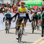 Alejandro Osorio ganó al sprint en Tocancipá, la segunda etapa de la Vuelta a Colombia 2024