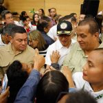 En medio del lanzamiento de 'Misión Cauca', el presidente Gustavo Petro propuso al país discutir un "estado de excepción" que habilite al Gobierno la contratación de obras públicas. Foto Presidencia