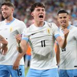 La selección de Uruguay arrolló hoy a Bolivia con un marcador de 5-0 y puso pie y medio en los cuartos de final de la Copa América de fútbol con sede en varias ciudades de Estados Unidos.