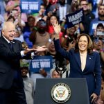 La vicepresidenta y candidata demócrata, Kamala Harris, afirmó hoy que su campaña no se trata solo de derrotar al expresidente Donald Trump en noviembre, sino también del futuro de Estados Unidos.