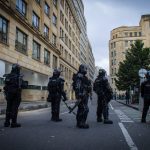 Policía Nacional y el Ejército, ha reforzado la seguridad en el Palacio de Justicia en Bogotá. Foto El Nuevo Siglo- Catalina Olaya