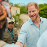 El príncipe Harry y Meghan, duques de Sussex, visitaron a San Basilio de Palenque