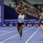 Karen Palomeque ganó la prueba de los 100m T38 en los Juegos Paralímpicos.