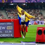 Karen Palomeque logró récord mundial en los 100m T38