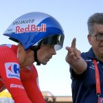 El ciclista esloveno Primoz Roglic cumplió los vaticinios y se proclamó hoy campeón de la Vuelta a España por cuarta ocasión en su carrera, después de concluir la contrarreloj de 24,6 kilómetros.