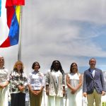 Con el acto protocolario de izar la bandera de la Organización de las Naciones Unidas (ONU) en el Centro de Eventos Valle del Pacífico, el Gobierno de Colombia entregó de manera oficial la administración de este espacio al organismo internacional para la COP16.