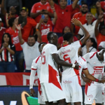 El conjunto vallecaucano llegó a su décimo triunfo en el certamen, luego de imponerse de manera agónica y por la mínima diferencia (1-0), a Independiente Medellín en el Estadio Pascual Guerrero. Foto DIMAYOR