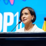 La ministra de Ambiente y Desarrollo Sostenible, Susana Muhamad , pidió este domingo en la apertura de la COP16 la movilización de la sociedad.Foto COP16