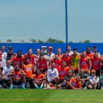 La Selección Colombia Masculina de Mayores tuvo su último entrenamiento en Buenos Aires, Argentina. Ahora los 26 convocados se alistan para viajar a Montevideo en horas de la tarde.