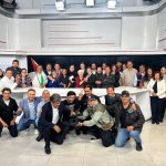 Redacción, camarografos y colaboradores del noticiero CM&