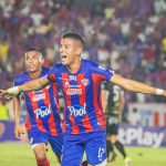 El equipo samario se impuso con contundencia en el estadio Sierra Nevada por la ida de la definición del torneo clausura. Foto @UnionMagdalena