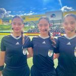 Camila, Manuela e Isabel Vásquez Franco, las trillizas del arbitraje en Colombia Foto: Archivo La Veintitrés