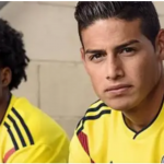 Juan Guillermo Cuadrado y James Rodriguez