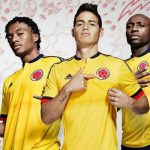 camiseta oficial de la Selección Colombia para el 2015 cuadaradojamesarmetro_d