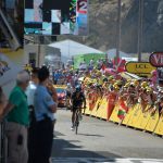 Tour de France 2015 - 10/07/2015 - 10ème Etape - Tarbes / La Pierre Saint Martin - 167Km - Richie PORTE (SKY) termine 2éme devant Nairo QUINTANA (MOV) 3éme