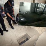 Tunel de fuga  del Chapo Guzman