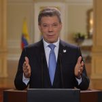 Presidente Santos invitó a los colombianos al optimismo y a trabajar unidos para lograr un nuevo país con paz, equidad y mejor educado