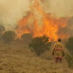 incendio forestal en Nobsa, Boyacá