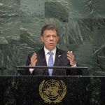 Santos en Discurso plenaria ONU