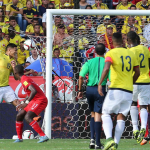 Colombia derroto a Peru 2-1B