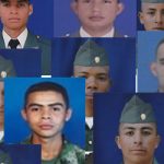 uniformados que murieron en una emboscada del ELN en Guicán, Boyacá