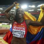 Caterine Ibargüen nominada al atleta del año de la IAAF
