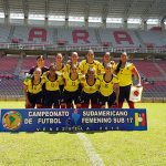 Selección colombiana  femenina de fútbol Sub’ 17.