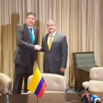Ministros de Hacienda de Colombia y Panamá