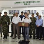 Santos ordenó a las Fuerzas Militares seguir combatiendo con todo rigor al ELN