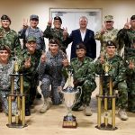Mindefensa recibio equipo de fuerzas comando de las fuerzas militares de Colombia campeones en perú2