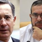 Alvaro Uribe  y Timochenco