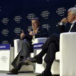 El Presidente Santos durante la sesión plenaria del Foro Económico Mundial sobre América Latina, dijo que las favorables cifras de industria y comercio ratifican el curso firme que tiene Colombia en materia económica.
