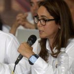 Ministra de Educación, Gina Parody en la Guajira