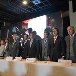 El Presidente Santos acompañó a los presidentes y máximos representantes de las altas cortes de justicia y organismos de control en la inauguración del XI Encuentro de la Jurisdicción Constitucional.