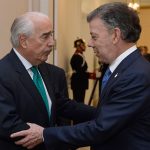 El Presidente Juan Manuel Santos se reunió con el expresidente Andrés Pastrana,