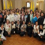 Representantes y voceras de 104 organizaciones y colectivos de mujeres de todo el país, expresaron al Jefe del Estado su apoyo irrestricto al Acuerdo suscrito en Cartagena.