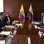 Cancilleres y Ministros de Defensa de Colombia y Ecuador se reunieron en Quito