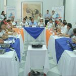 socialización de obras para los Juegos Bolivarianos 2017
