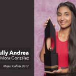 Jully Andrea Mora Gonzalez ganadora Mujer Cafam 2017
