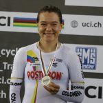 La colombiana Martha Bayona logró plata en Mundial de ciclismo en pista