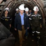 Una mina hace parte del Centro Nacional Minero del Sena, único de su tipo en América Latina, cuya ampliación fue inaugurada por el Presidente Juan Manuel Santos.