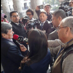 Pablo Beltrán dió entrevistas a los medios de comunicación deEcuador.2