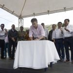 El Presidente Santos asistió a la firma del contrato para la construcción de la vía Cúcuta – Pamplona,