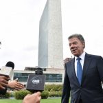 El Presidente Santos anunció hoy que en el ‘Garden Rose’ de la ONU se construirá uno de los tres monumentos a la paz que se erigirán con las armas entregadas por las Farc.
