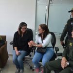 Claudia Restrepo y su compañera Brasilera rescatadas