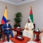Canciller Holguín participó en la reunión que el Presidente Santos sostuvo con el Vicepresidente de Emiratos Árabes Unidos